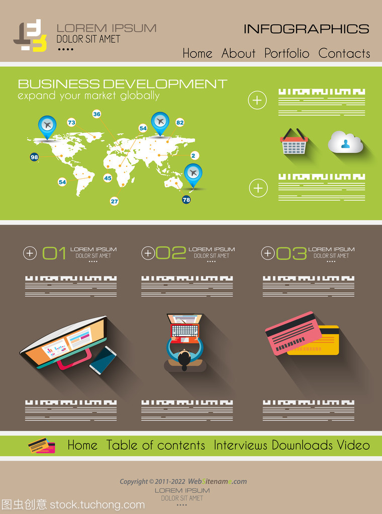 现代网站模板设计服务 打造数字时代的卓越线上形象